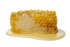 Honeycomb and honey